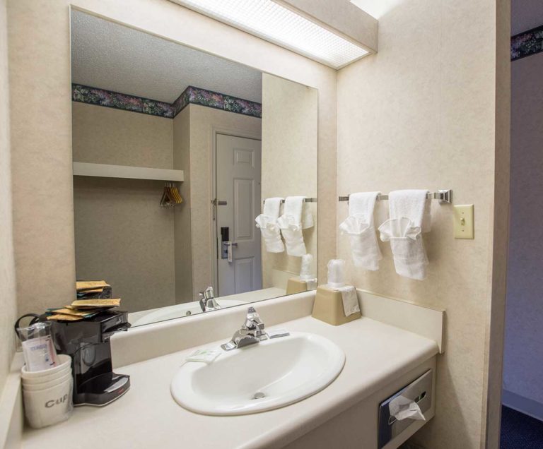 Handicap Accessible Pigeon Hotel Room with 2 Queen Beds