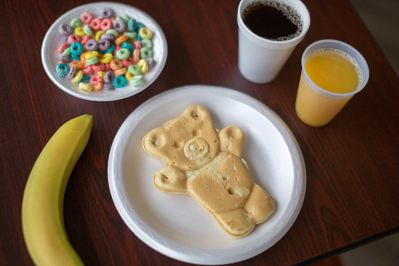pancake teddy bear